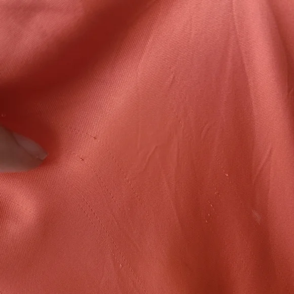 Aritzia Wilfred Only Slip Dress Fresco Pink Cowl Neck Satin Sz Medium Spring - Picture 6 of 9